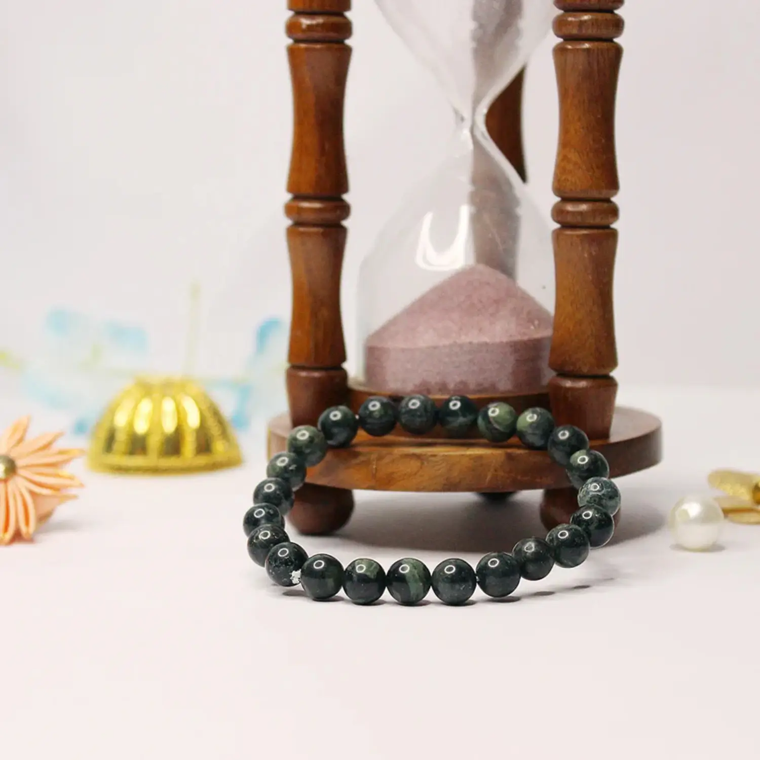Kambaba Jasper Bracelet - To Control Emotions and Remain Calm - Image 4