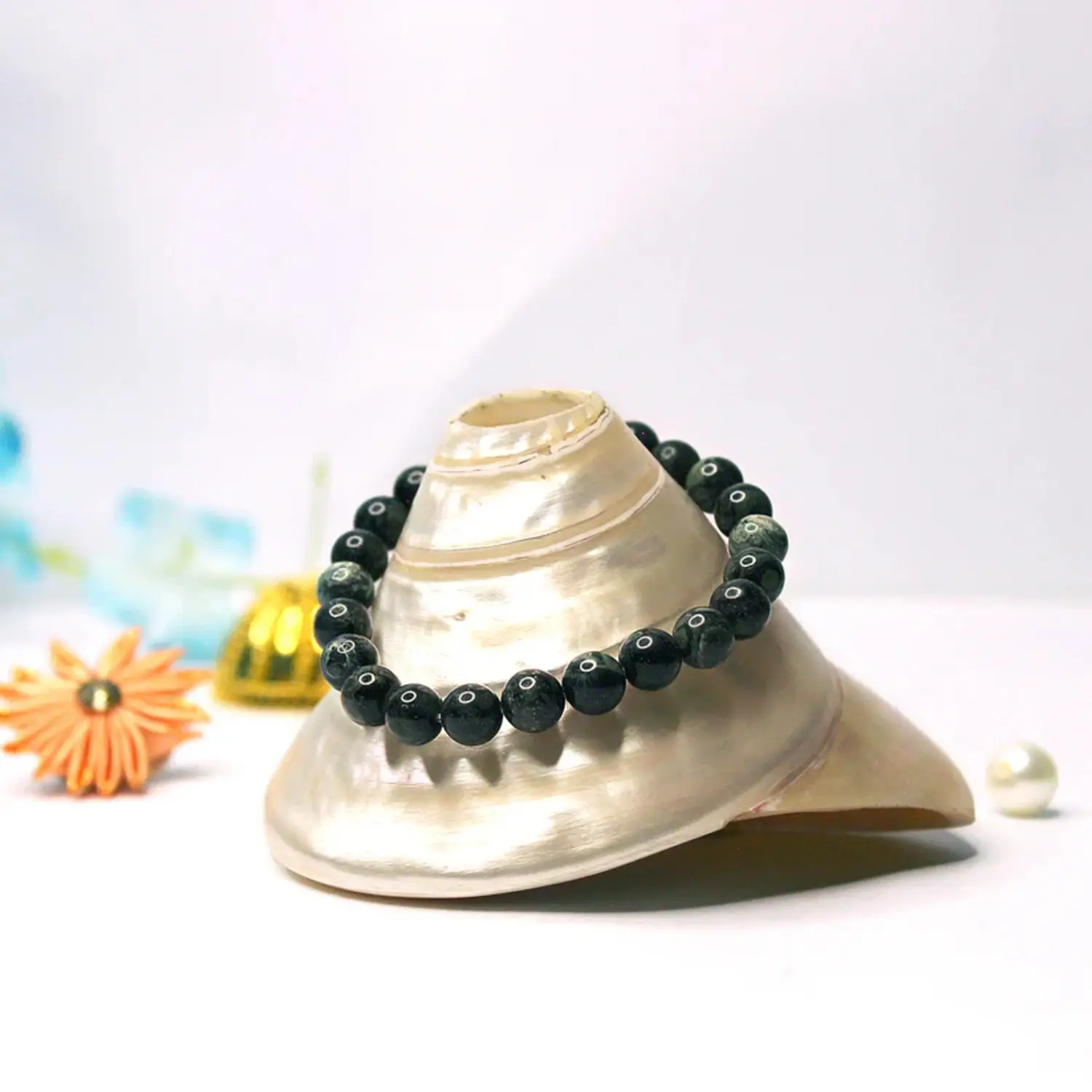Kambaba Jasper Bracelet - To Control Emotions and Remain Calm - Image 5
