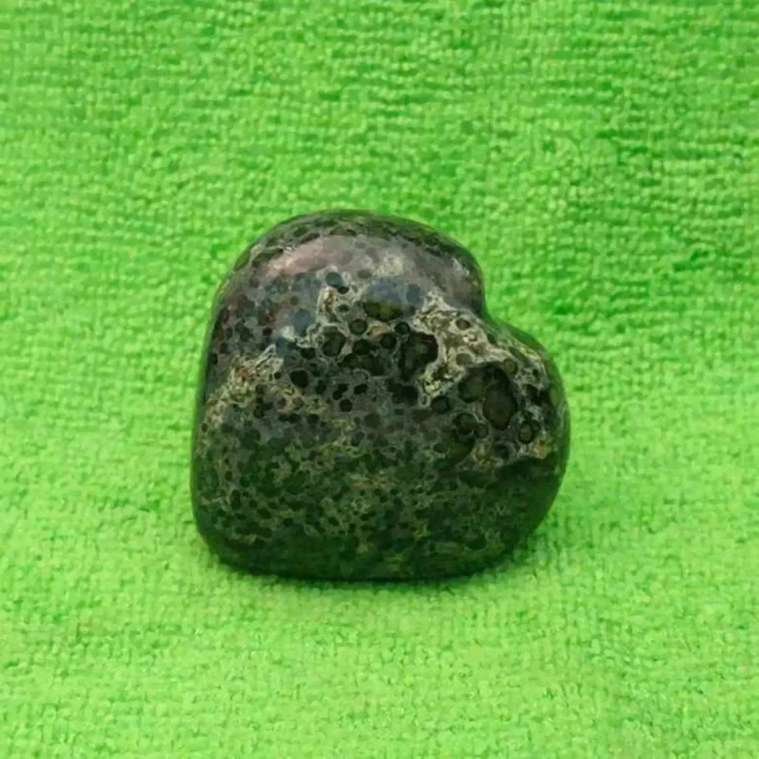 Kambaba Jasper Healing Crystal Heart Stone - For Holy Vibes - Image 6