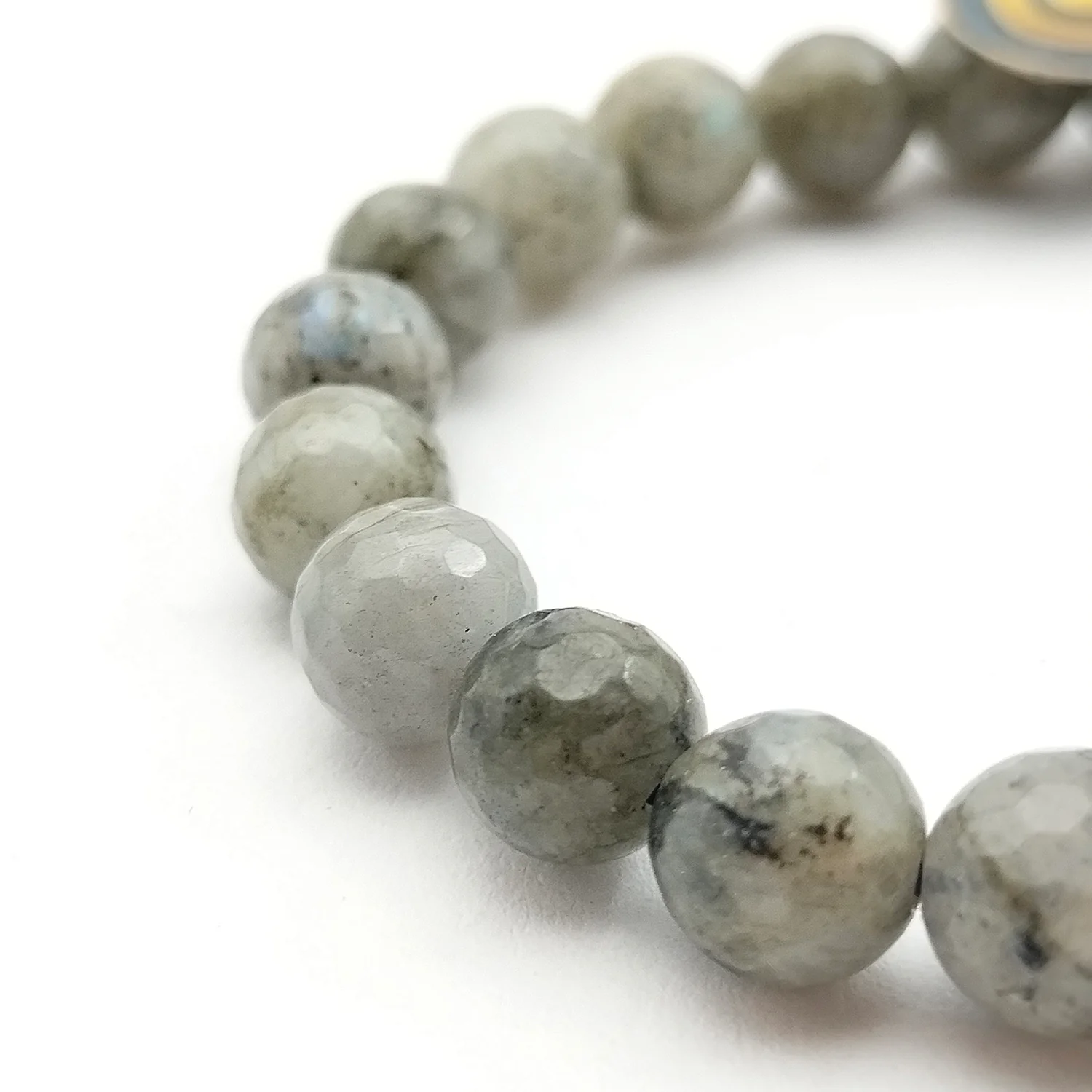 Labradorite Diamond Cut Bracelet - To Fulfil Dreams - Image 5