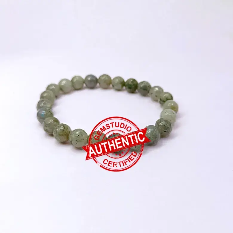Labradorite Diamond Cut Bracelet - To Fulfil Dreams - Image 7
