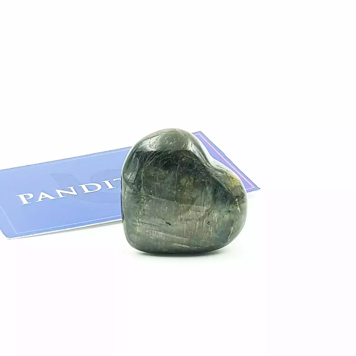 Labradorite Healing Crystal Heart Stone - To enhance Intuition - Image 5