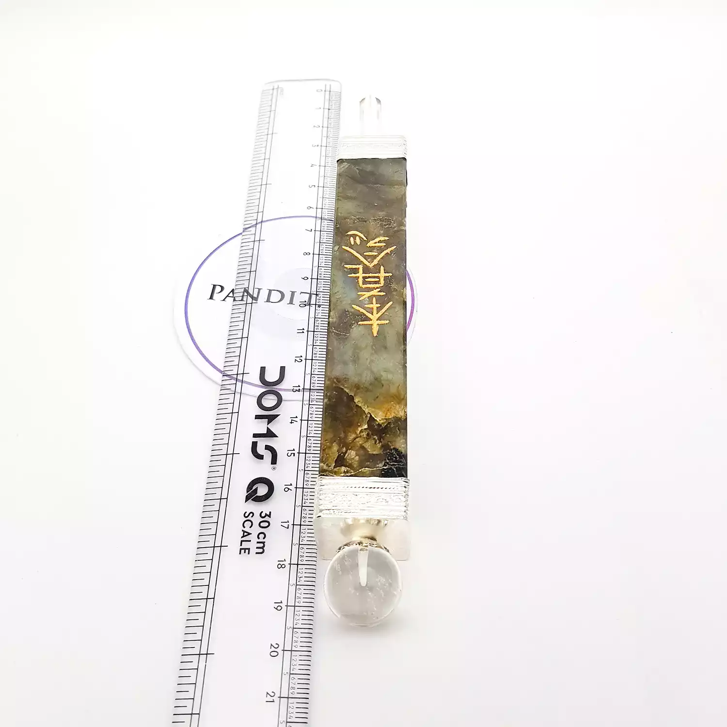 Labradorite Healing Stone Wand - Enhances Intuition & Protection - Image 3