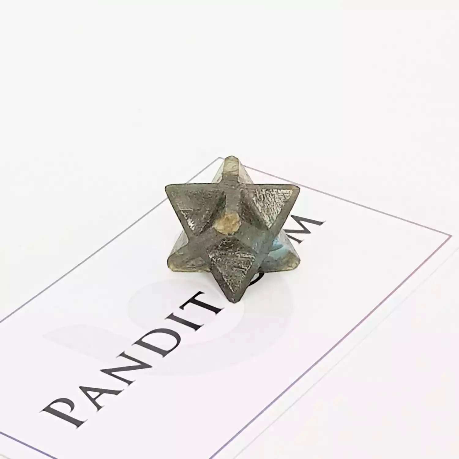 Labradorite Merkaba Star - For Aura Cleaning and Protection - Image 3