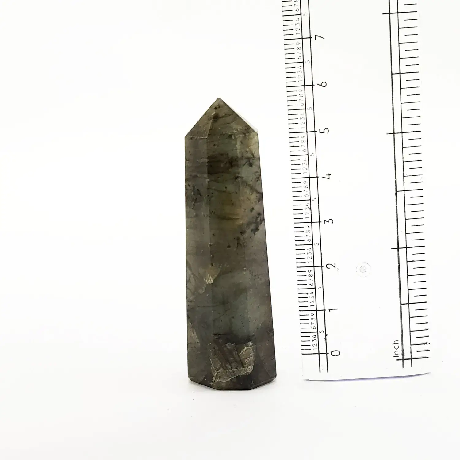 Labradorite Pencil Tower Point - Image 5