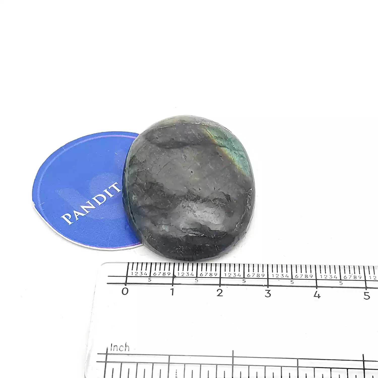 Labradorite Worry Stone - To Think Creatively & Inspire Others - Image 5