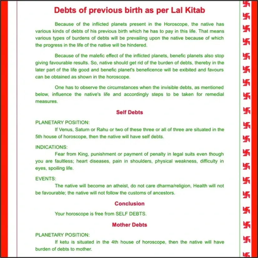 Lal Kitab Horoscope Platinum - Image 7