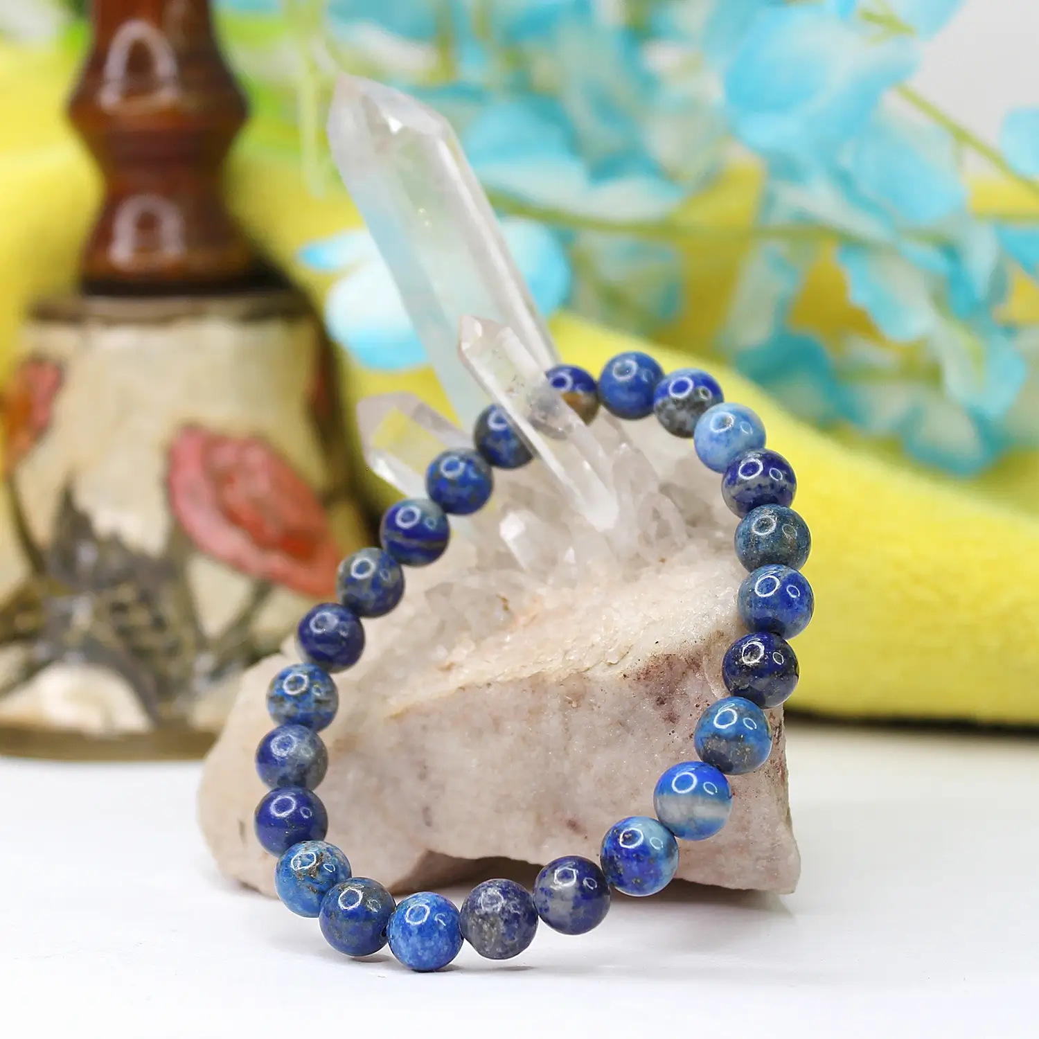 Lapis Lazuli Bracelet - To Get Success in Study & Career - Image 7
