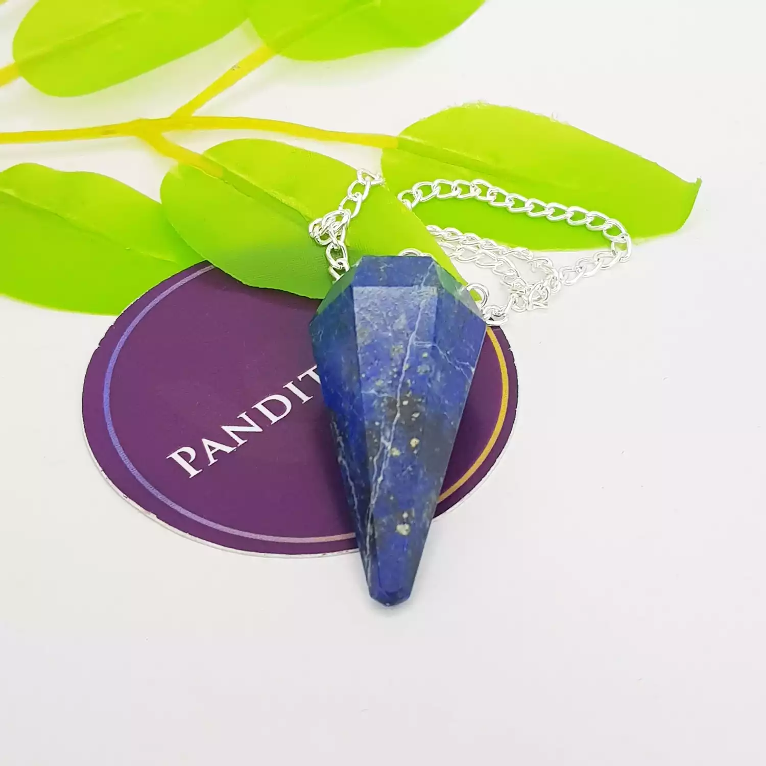 Lapis Lazuli Dowsing Pendulum - Image 2