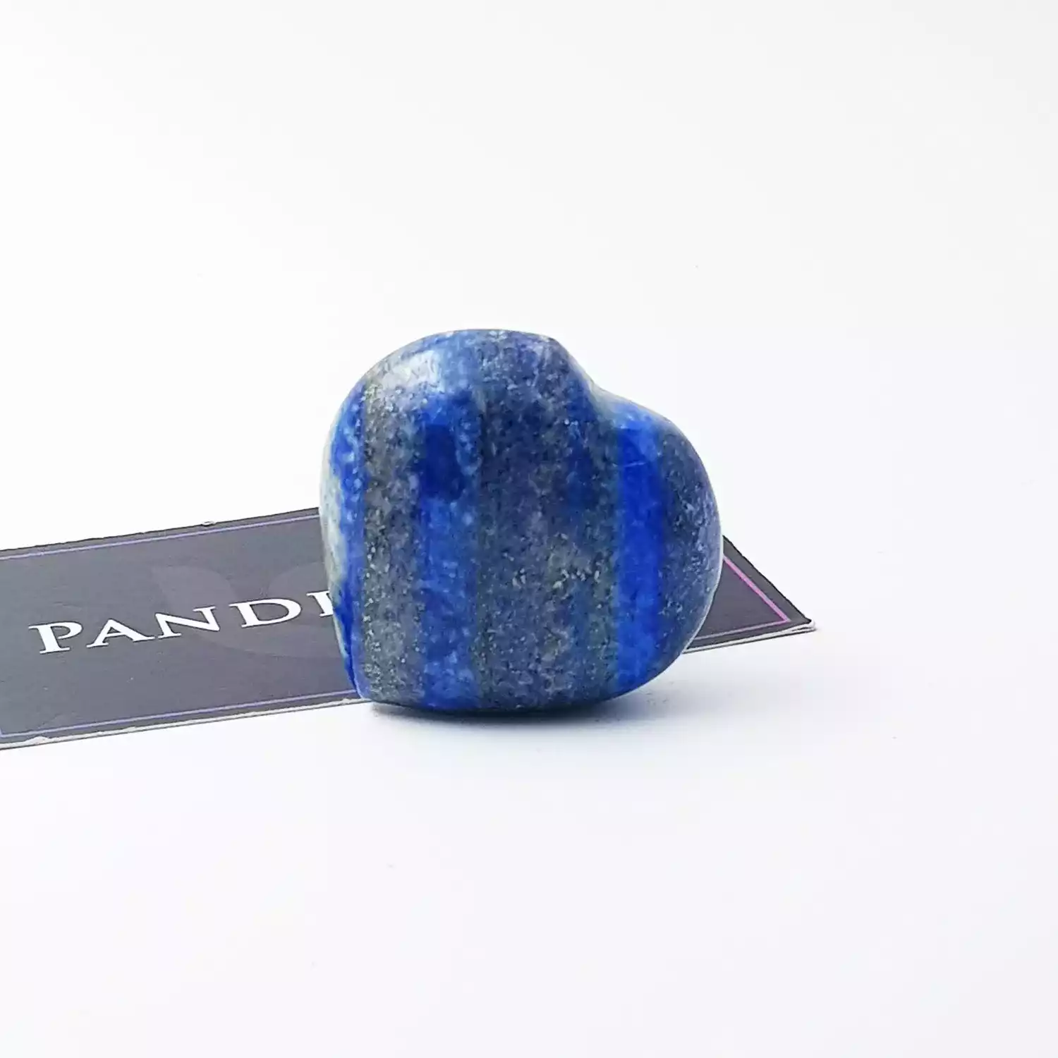 Lapis Lazuli Healing Crystal Heart Stone - For Mental Clarity - Image 4