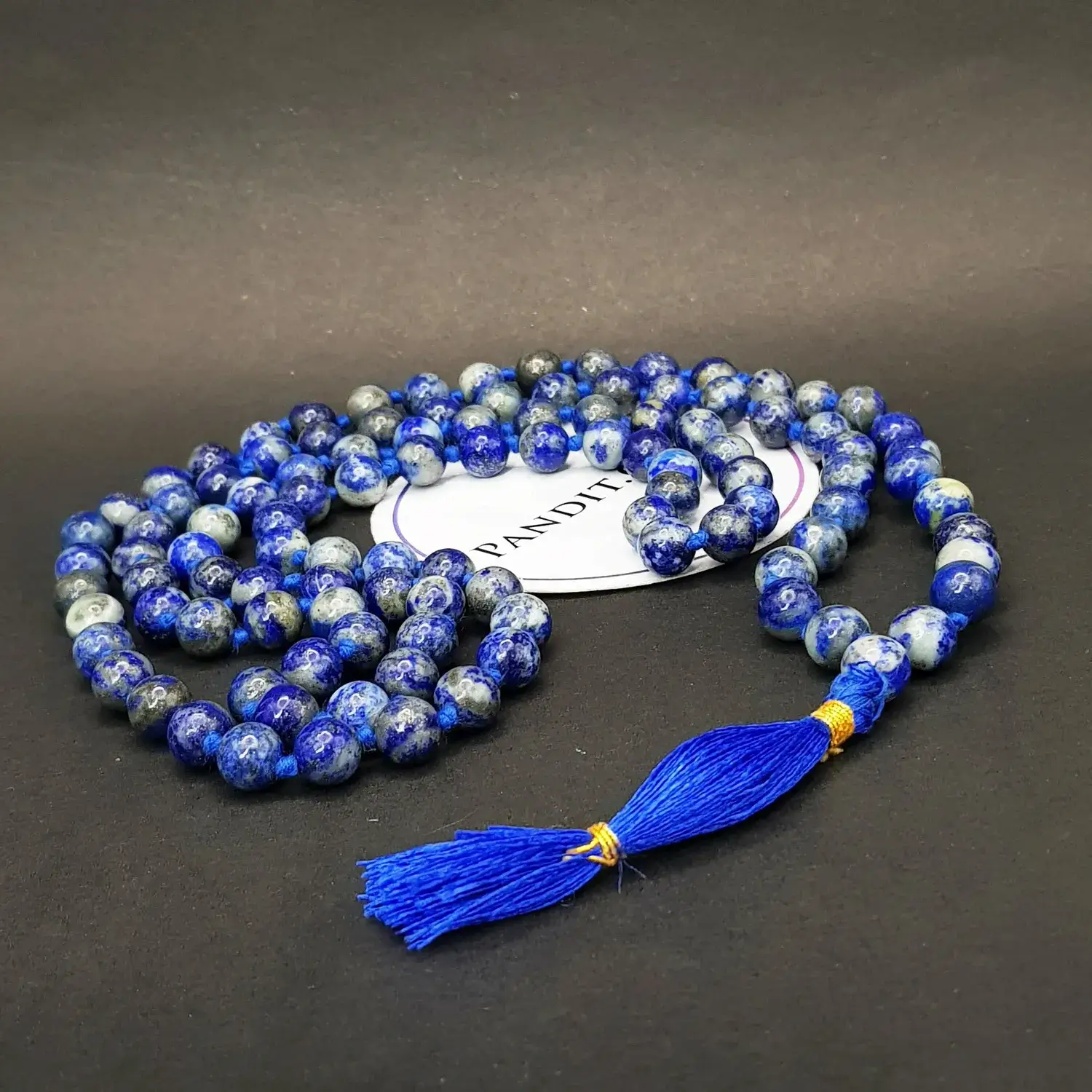 Lapis Lazuli Mala - To Accumulate Wealth & Success - Image 4