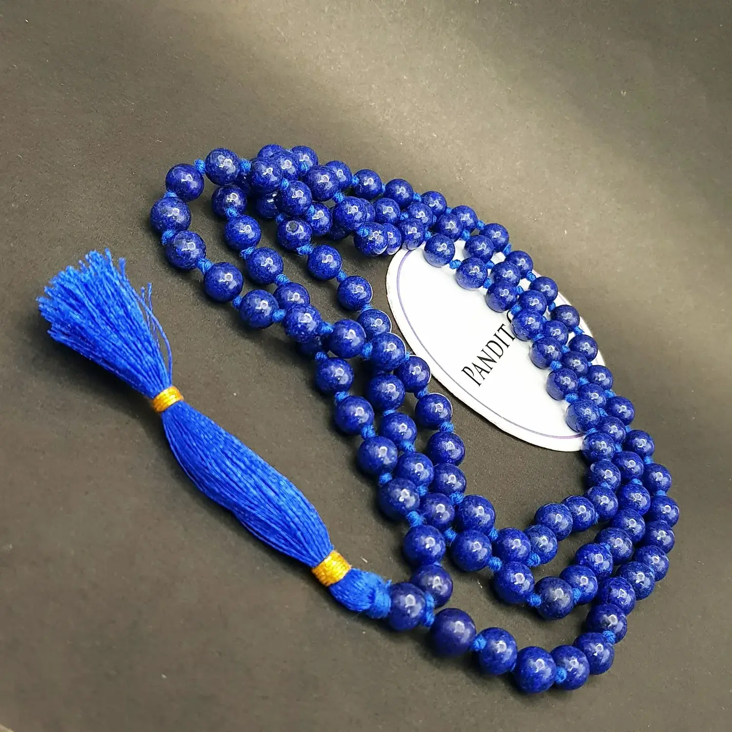 Lapis Lazuli Mala - To Accumulate Wealth & Success - Image 5