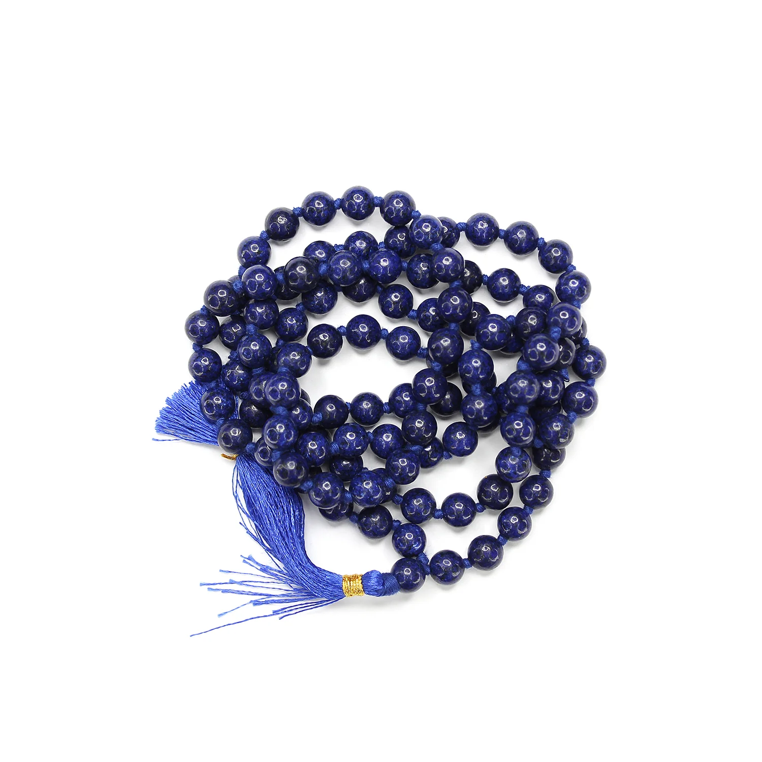 Lapis Lazuli Mala - To Accumulate Wealth & Success - Image 6