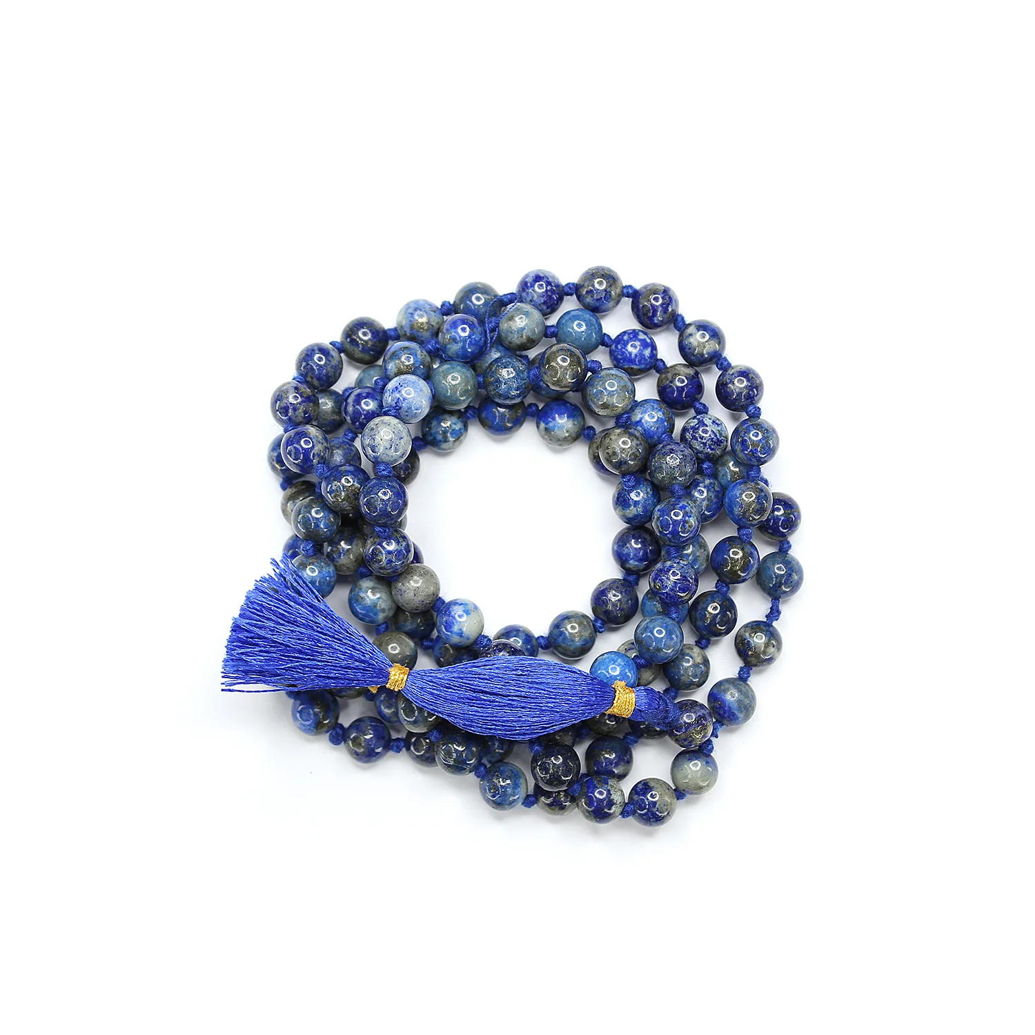 Lapis Lazuli Mala - To Accumulate Wealth & Success - Image 7