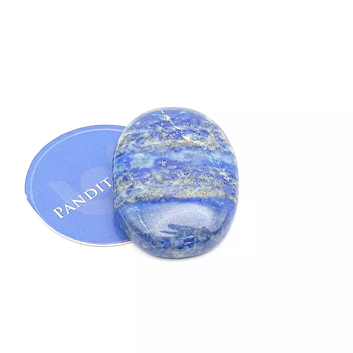 Lapis Lazuli Worry Stone - To Purify Thoughts & Energies - Image 4