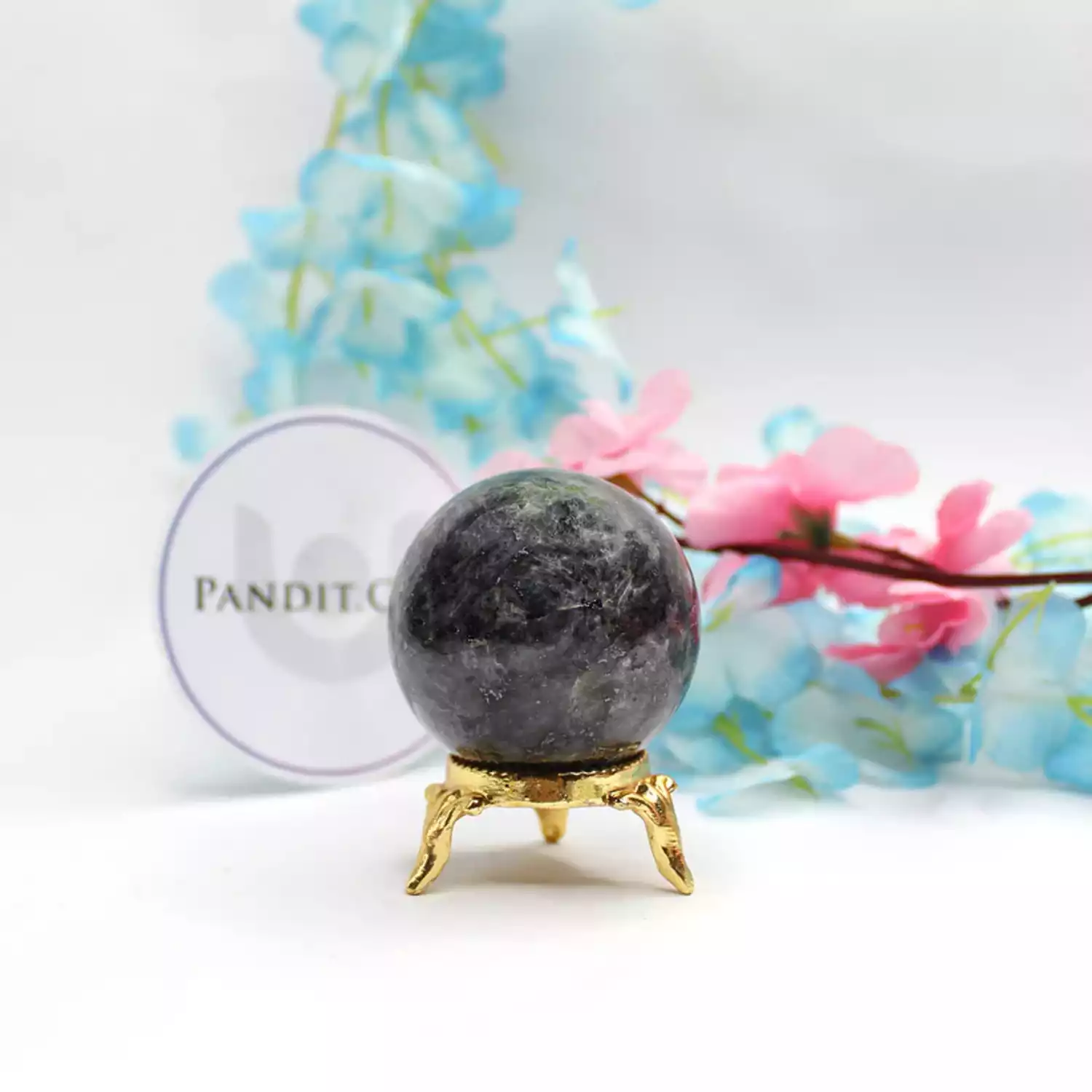 Larvikite Crystal Ball - For Inner Wisdom and Intuition