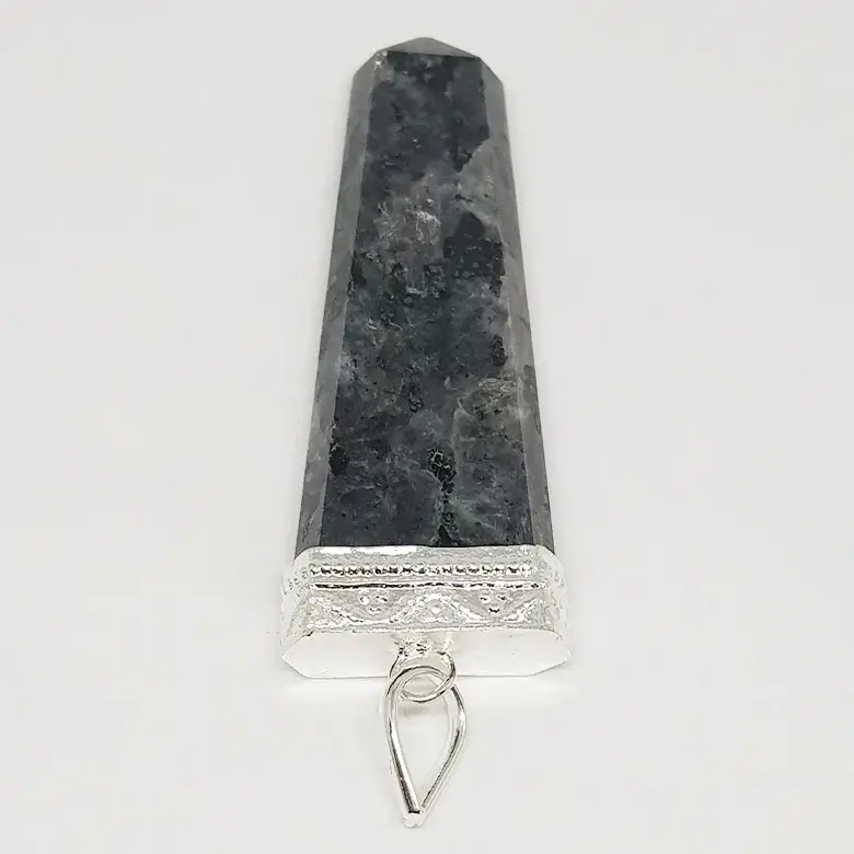 Larvikite Om Pencil Pendant - Image 7