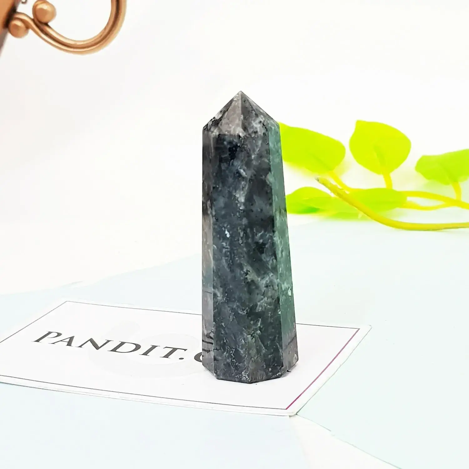 Larvikite Pencil Tower Point - Image 3