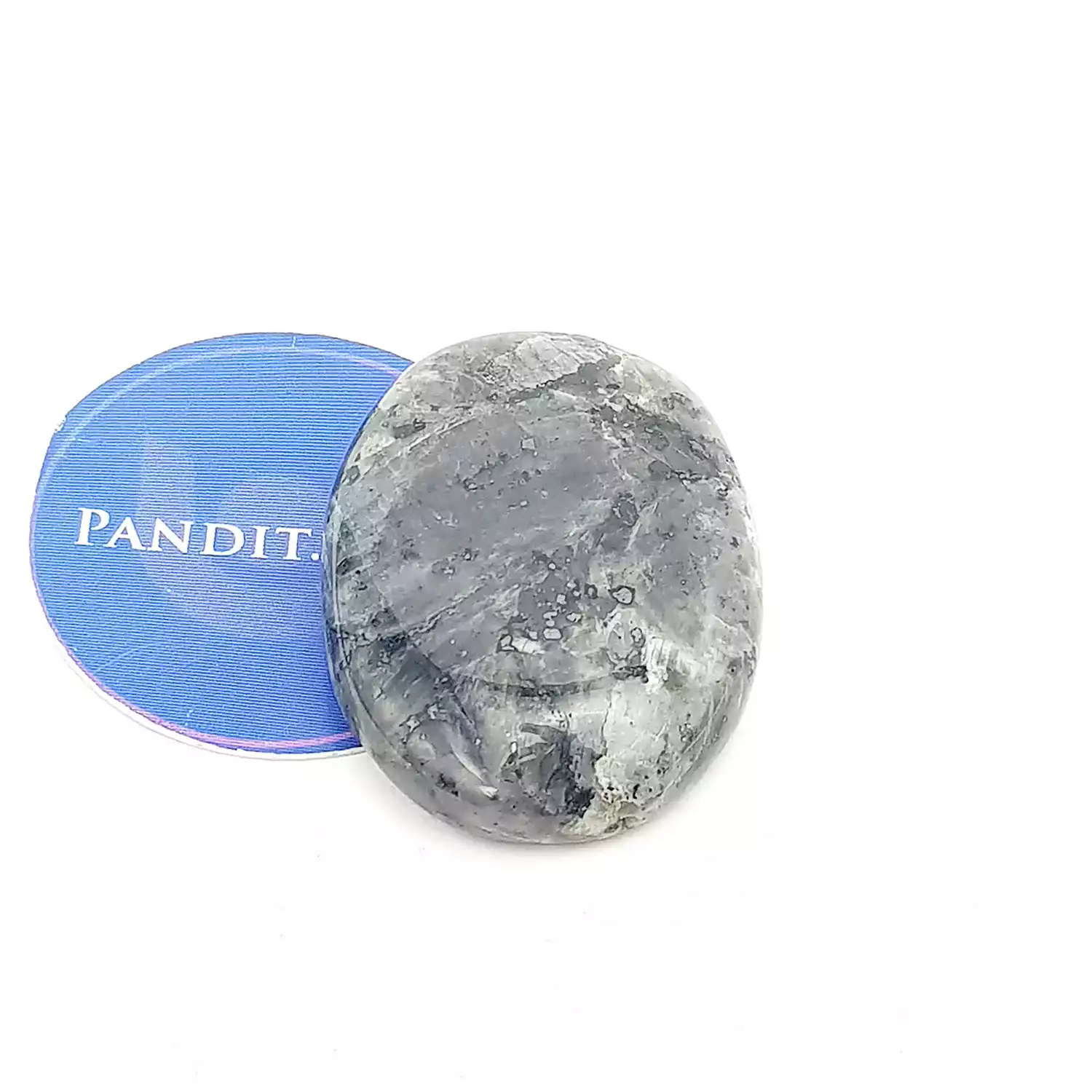 Larvikite Worry Stone - To Calm Emotions & Boost Intuition - Image 4