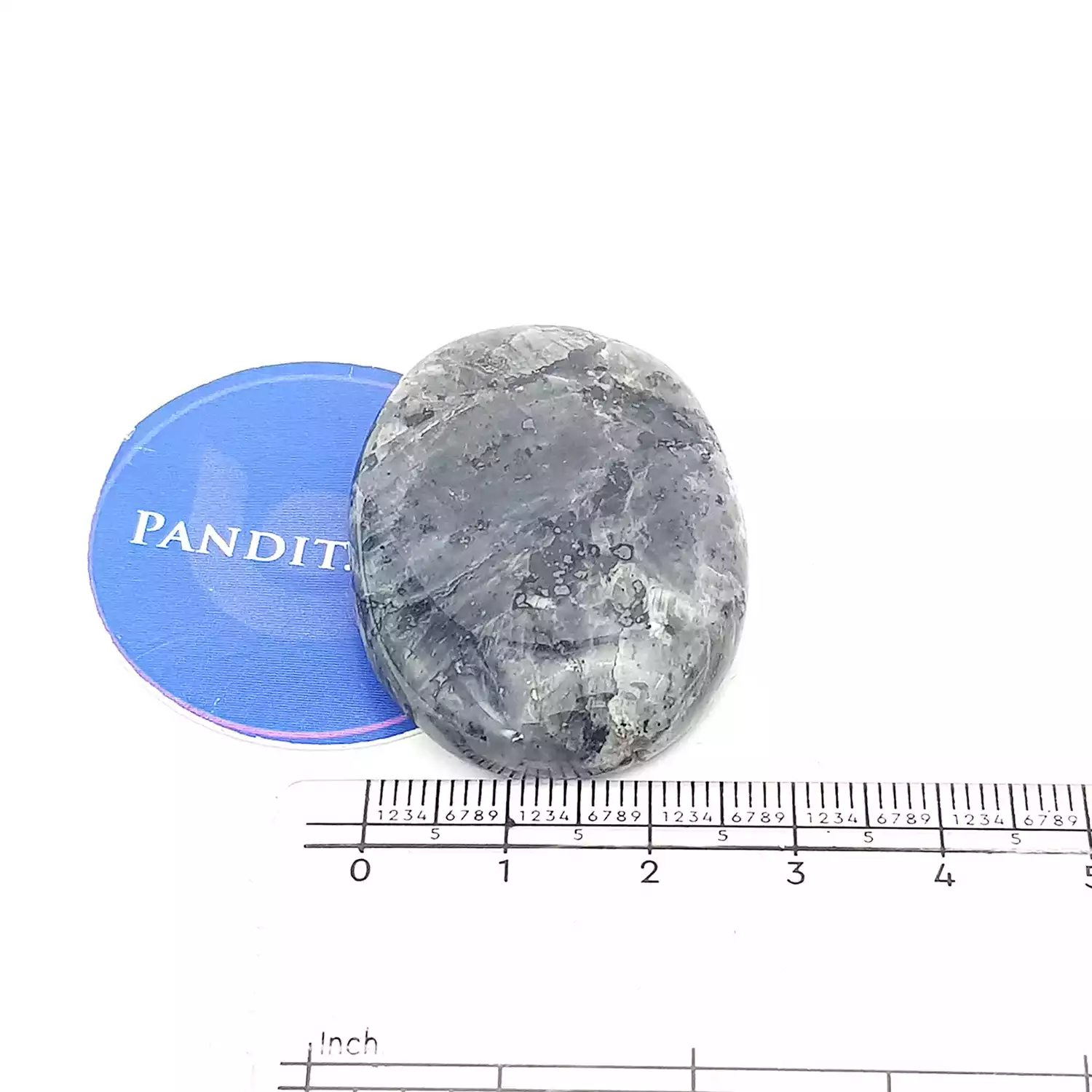 Larvikite Worry Stone - To Calm Emotions & Boost Intuition - Image 5