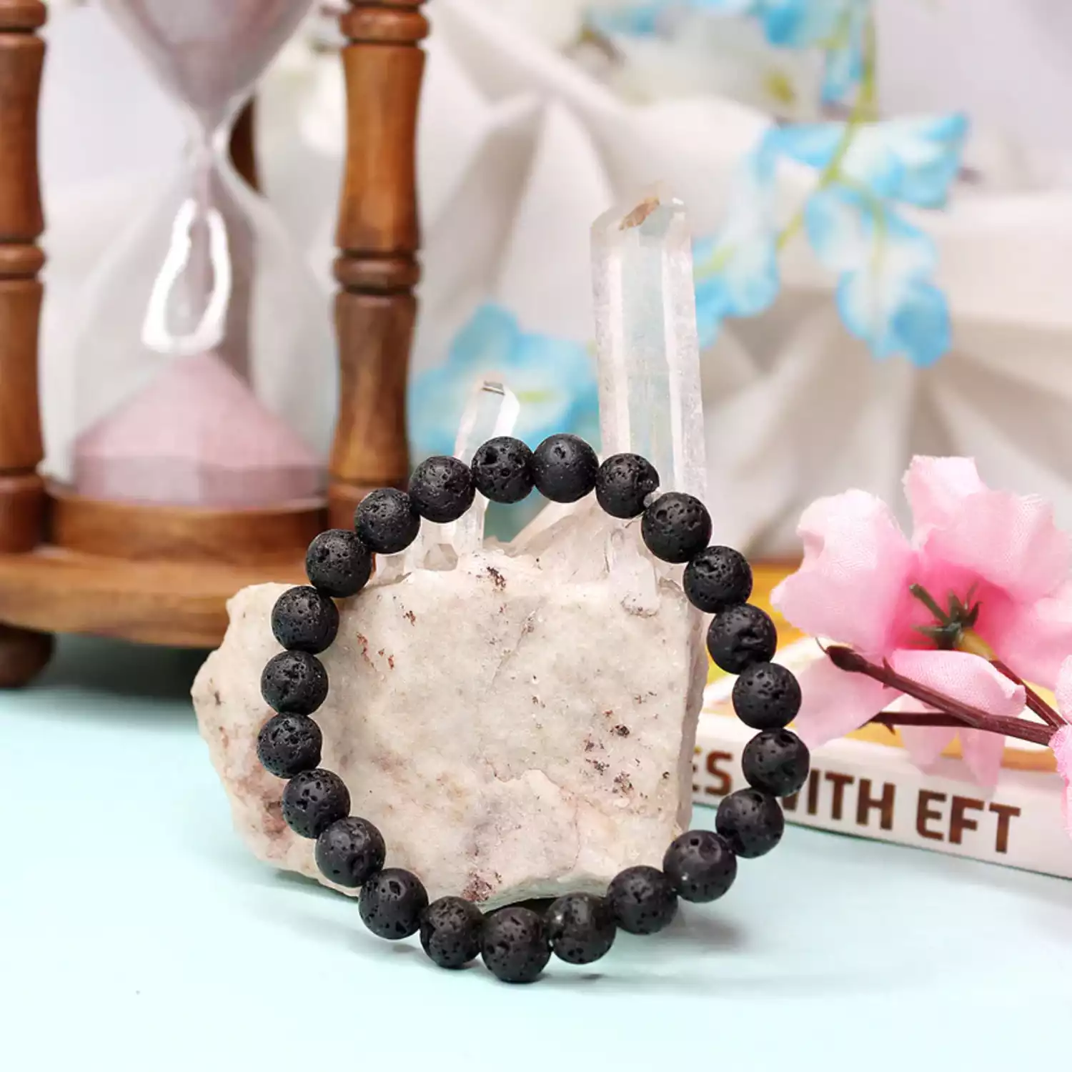 Lava Stone Bracelet - To Control Anger and Lethargy - Image 3