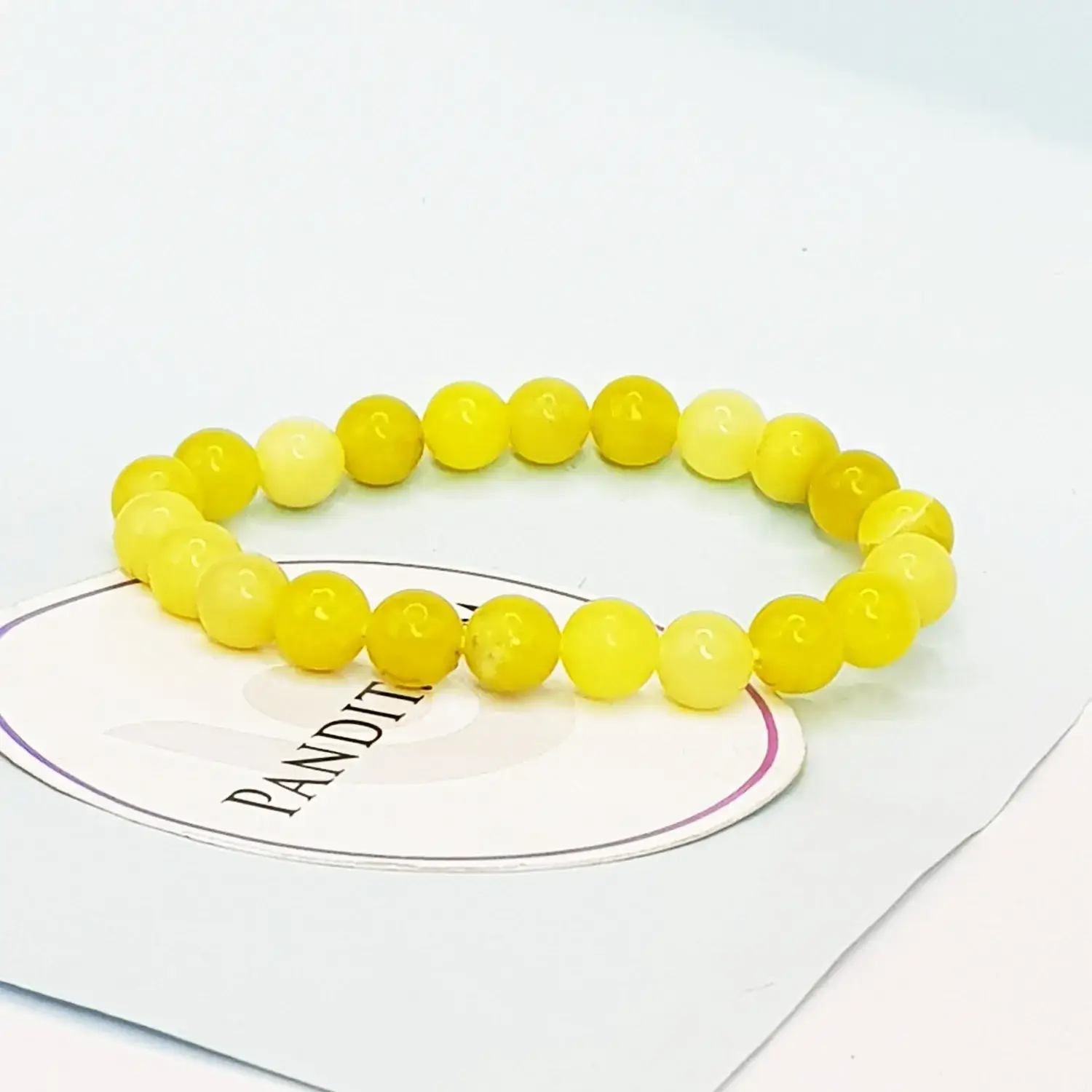 Lemon Jade Bracelet - To Balances Hormones & Mood Swings - Image 3