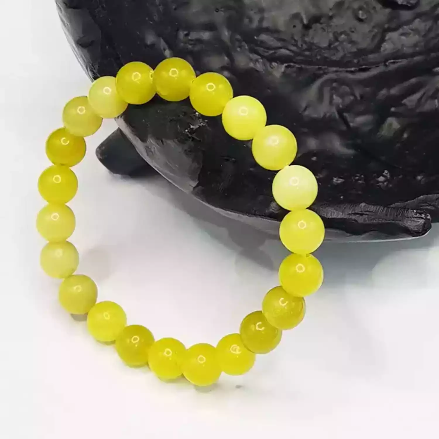 Lemon Jade Bracelet - To Balances Hormones & Mood Swings - Image 4