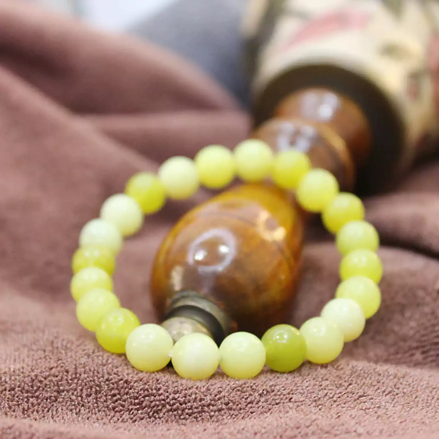 Lemon Jade Bracelet - To Balances Hormones & Mood Swings - Image 6