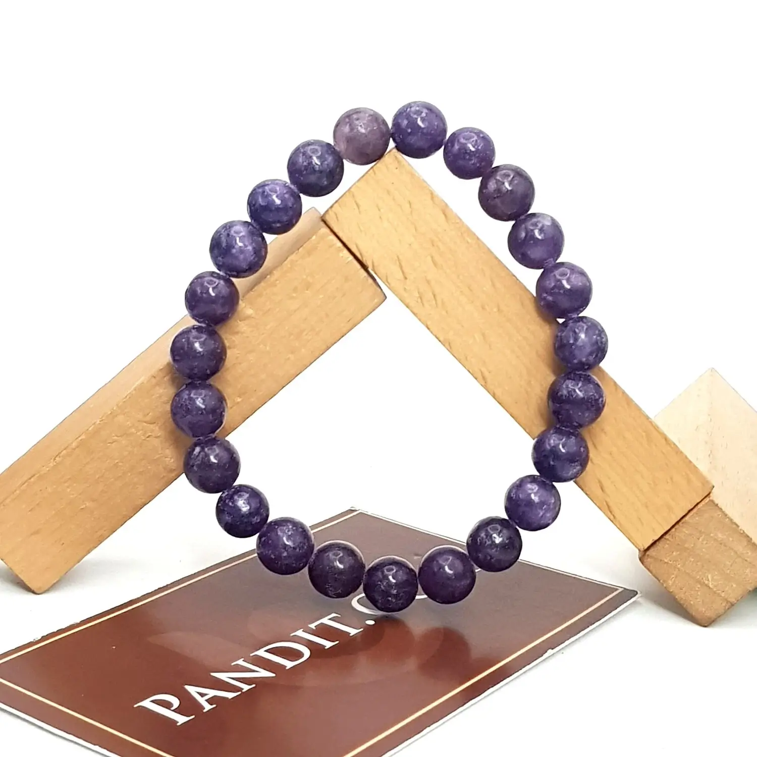 Lepidolite Bracelet - To Calm Emotional Imbalances - Image 2