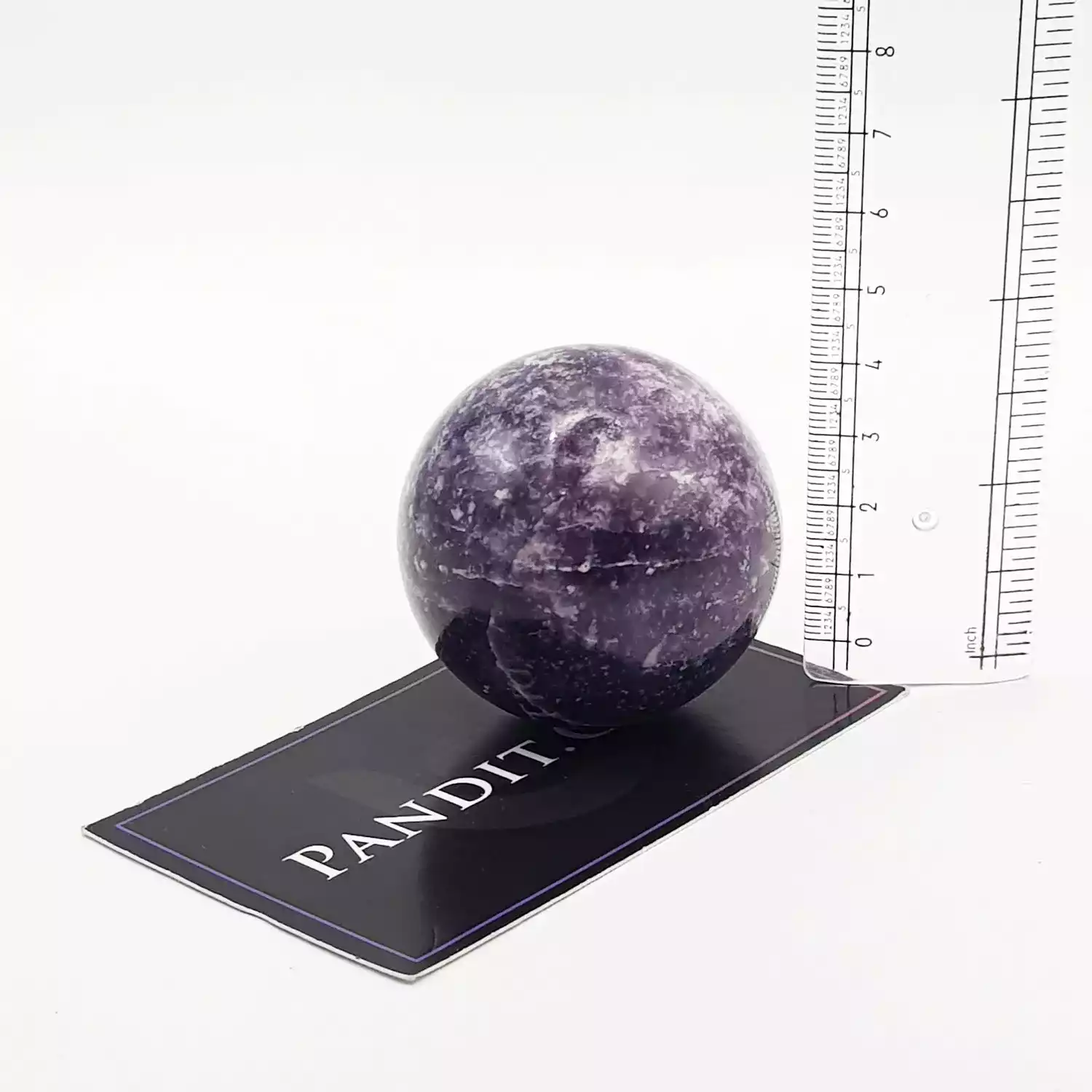 Lepidolite Crystal Ball - To Alleviate Mood Swings & Stablity - Image 3