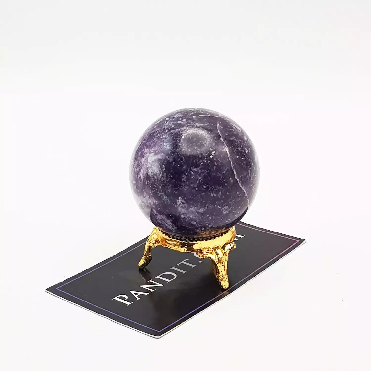 Lepidolite Crystal Ball - To Alleviate Mood Swings & Stablity - Image 4