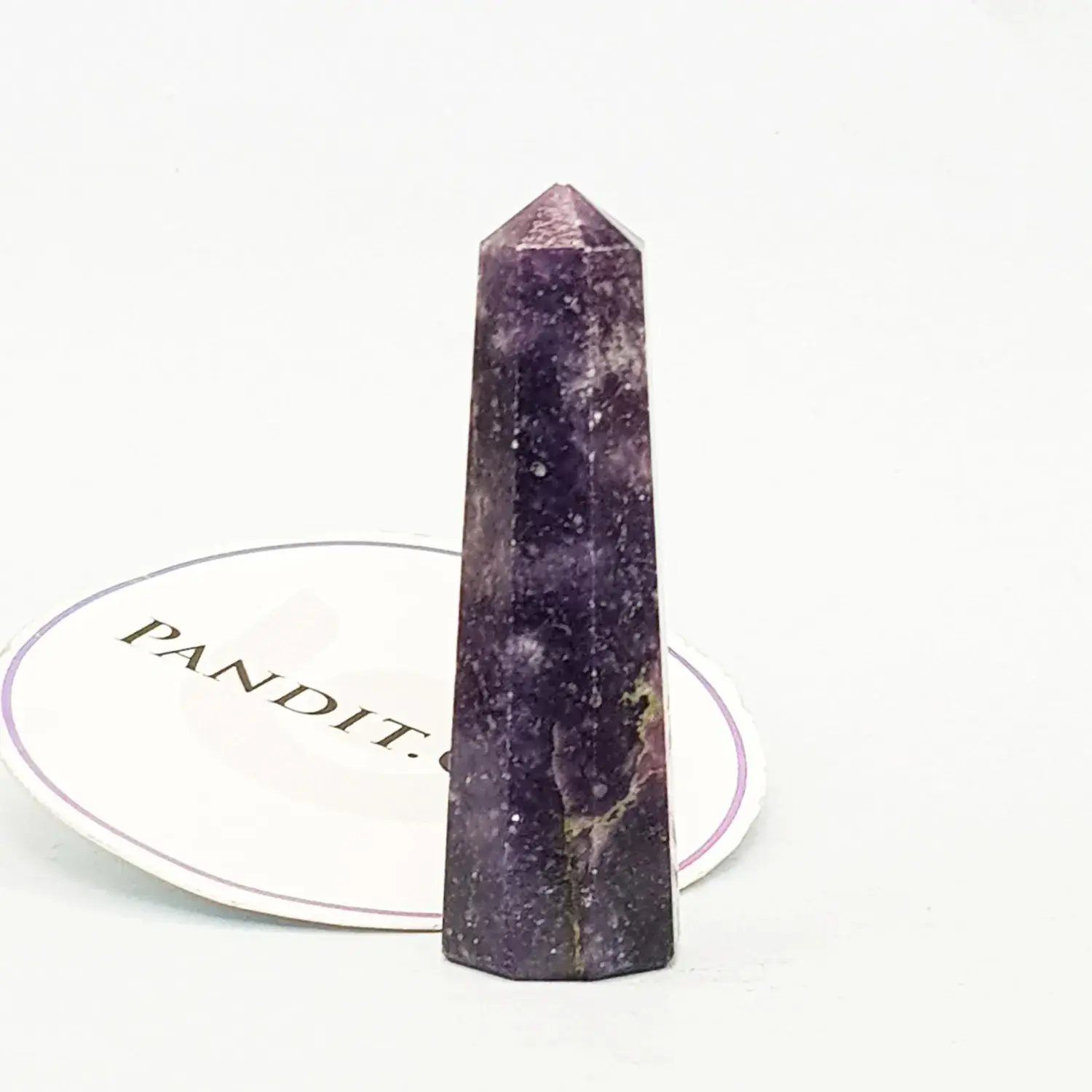 Lepidolite Pencil Tower Point - Image 4