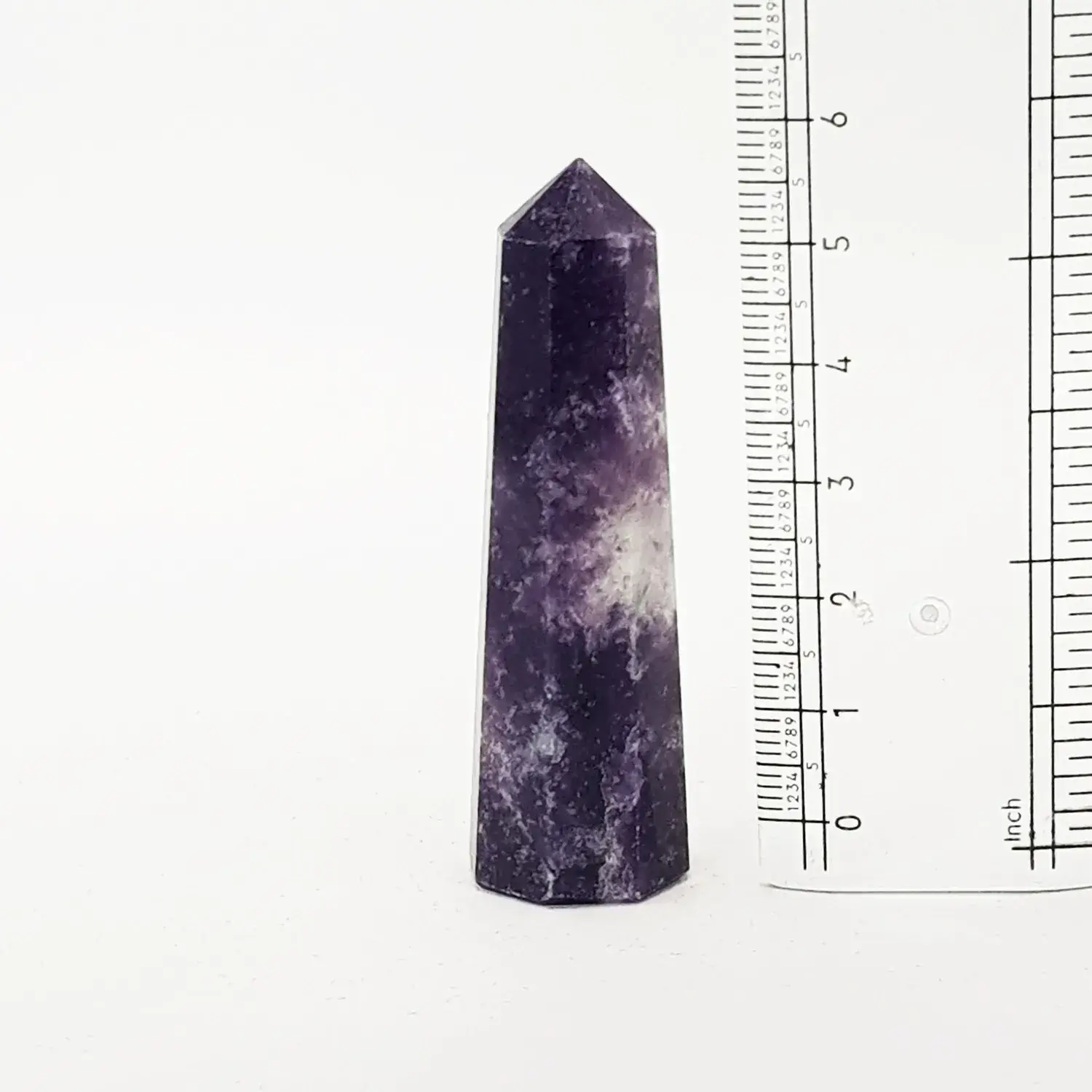 Lepidolite Pencil Tower Point - Image 5