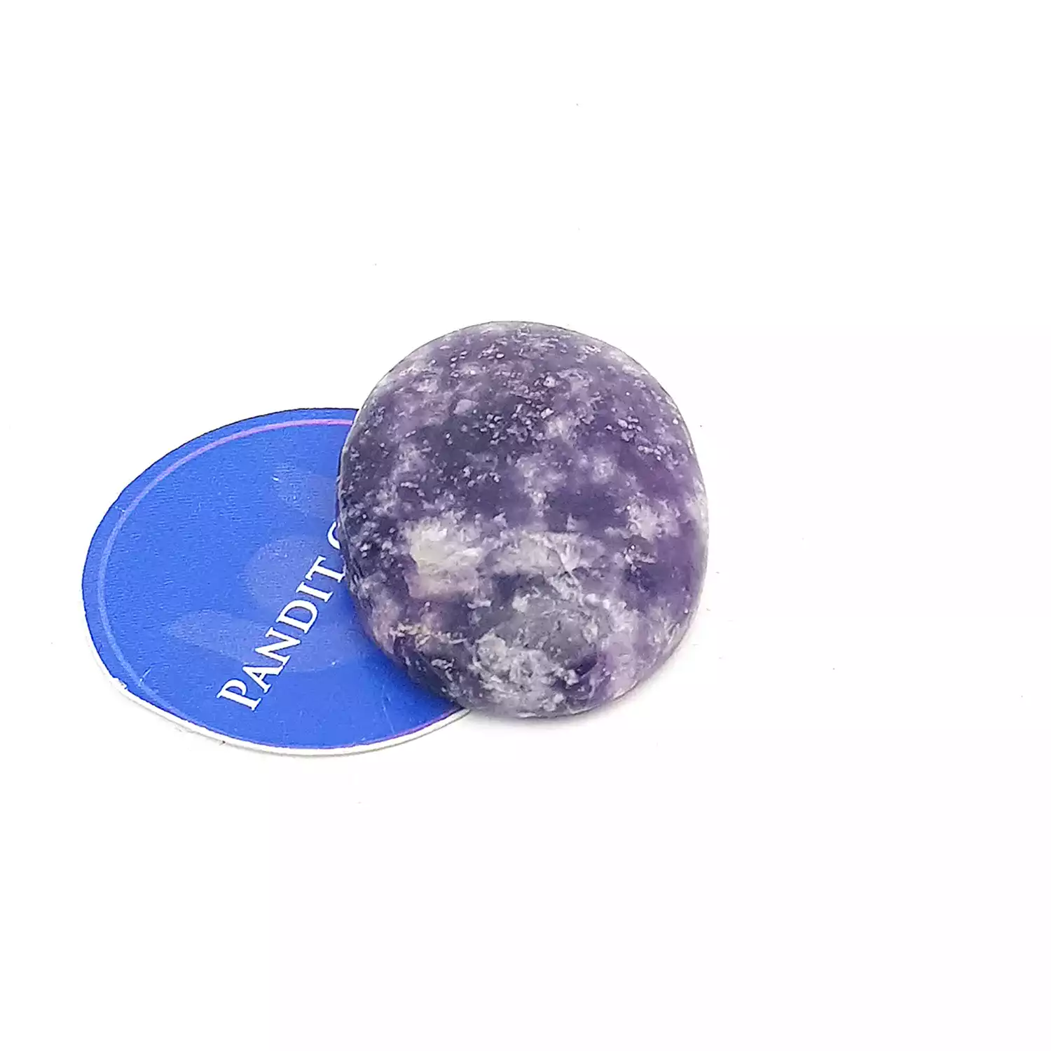 Lepidolite Worry Stone - To Soothe Anxiety & Nervousness - Image 4