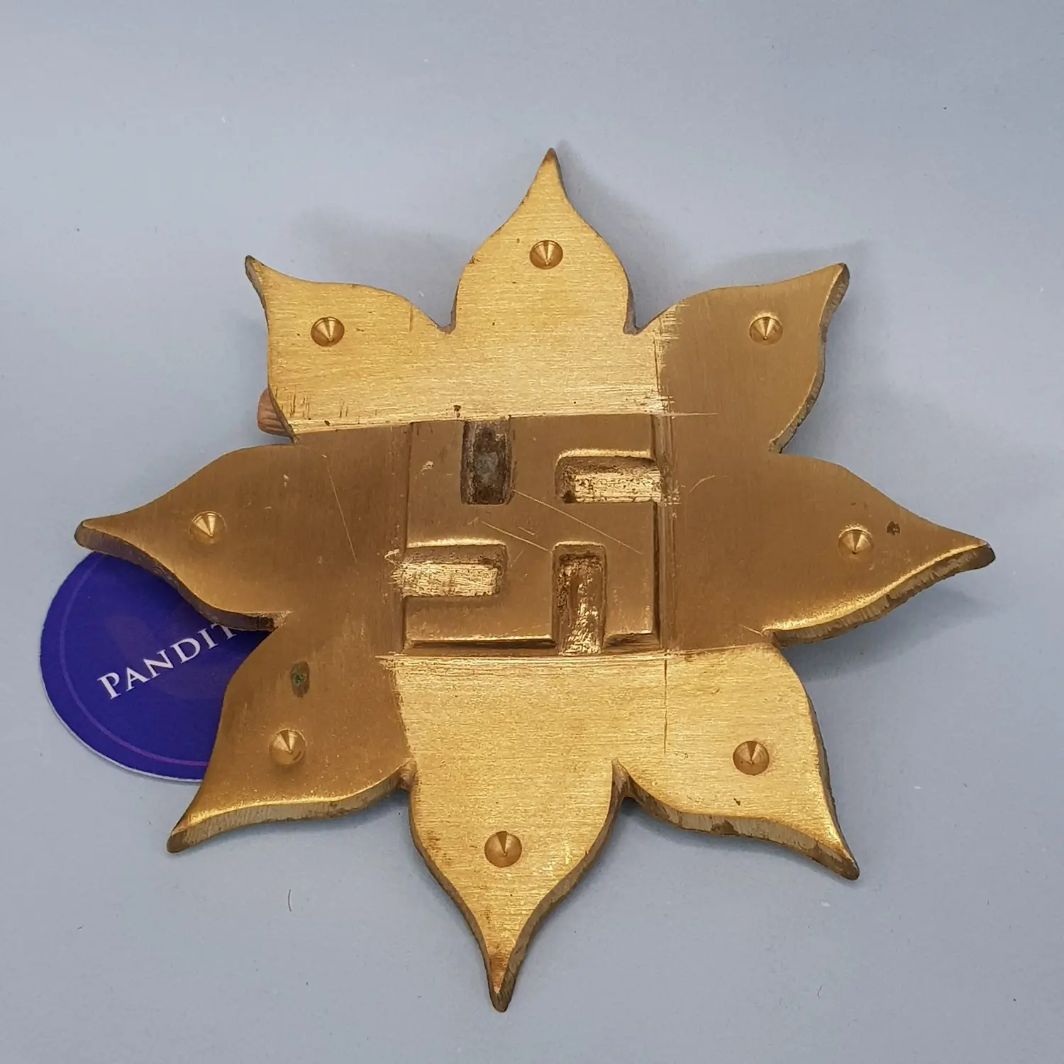 Lotus Flower Plate with Pyramid - Image 3