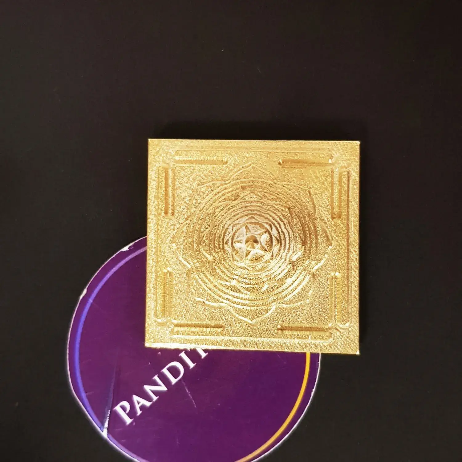 Mahamrityunjaya Brass Yantra - Image 3