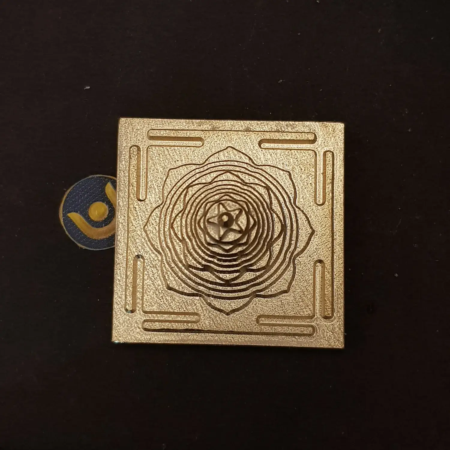 Mahamrityunjaya Brass Yantra - Image 4