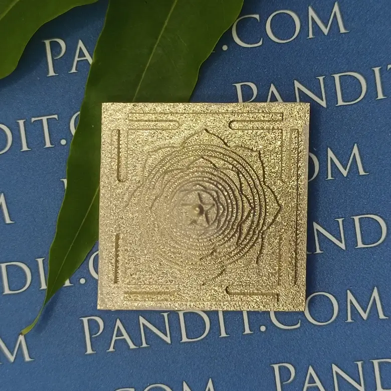 Mahamrityunjaya Brass Yantra - Image 7