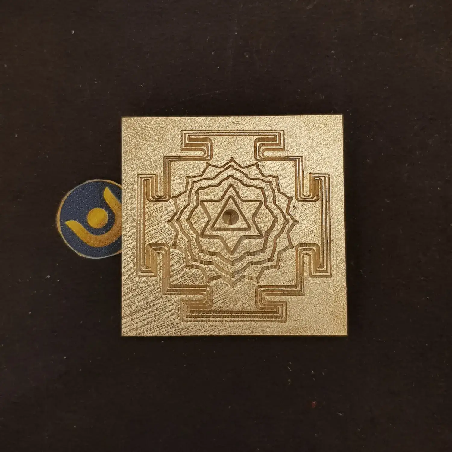 Mahavidya Matangi Brass Yantra - Image 3
