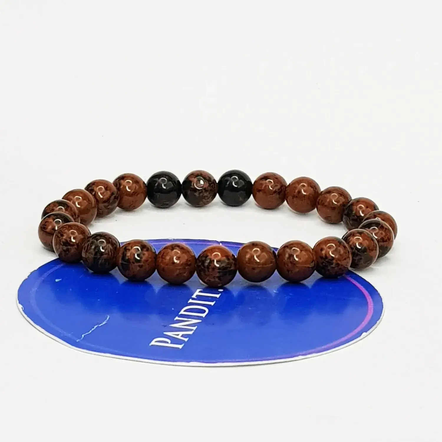 Mahogany Obsidian Bracelet - For Success and Growth - Image 4