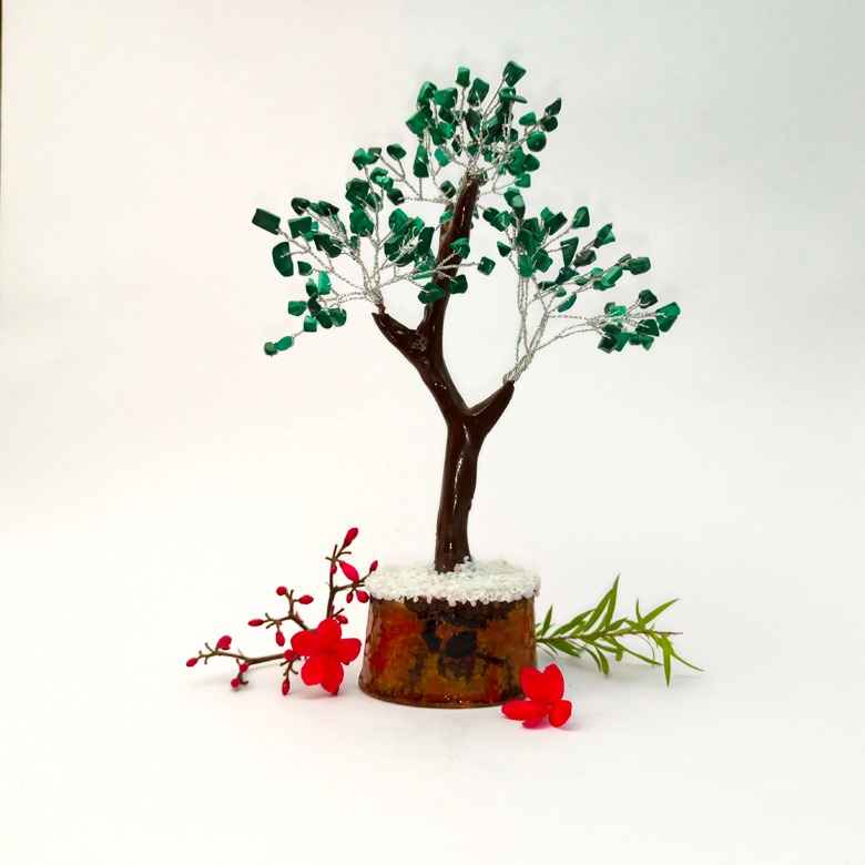 Malachite Gemstone Tree - Image 5