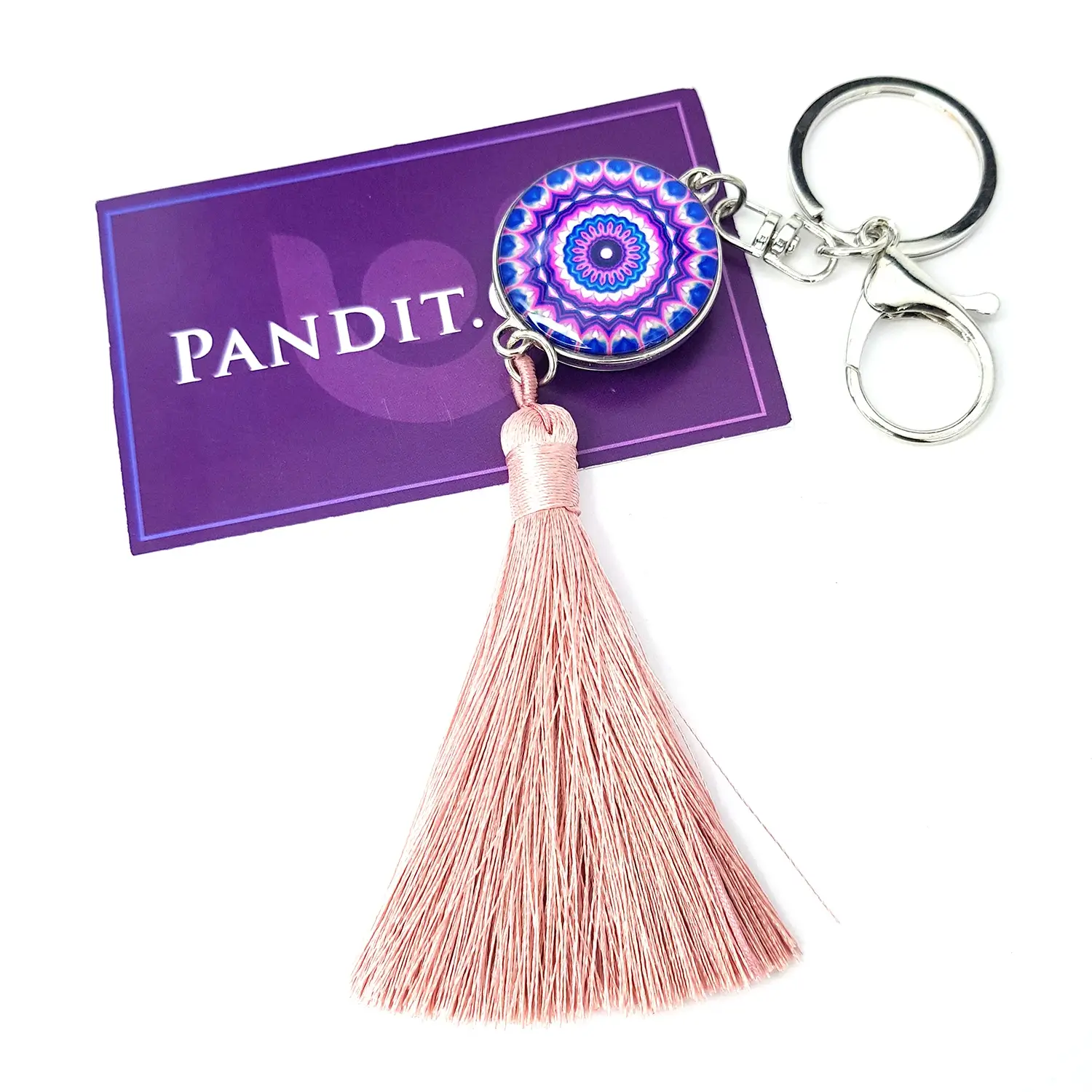 Mandala Dot Art Keychain - Image 12