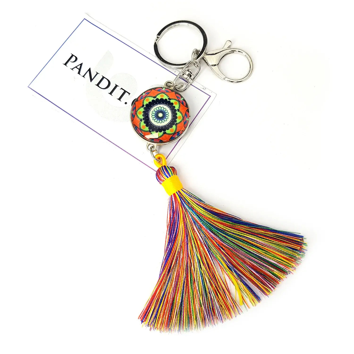 Mandala Dot Art Keychain - Image 15