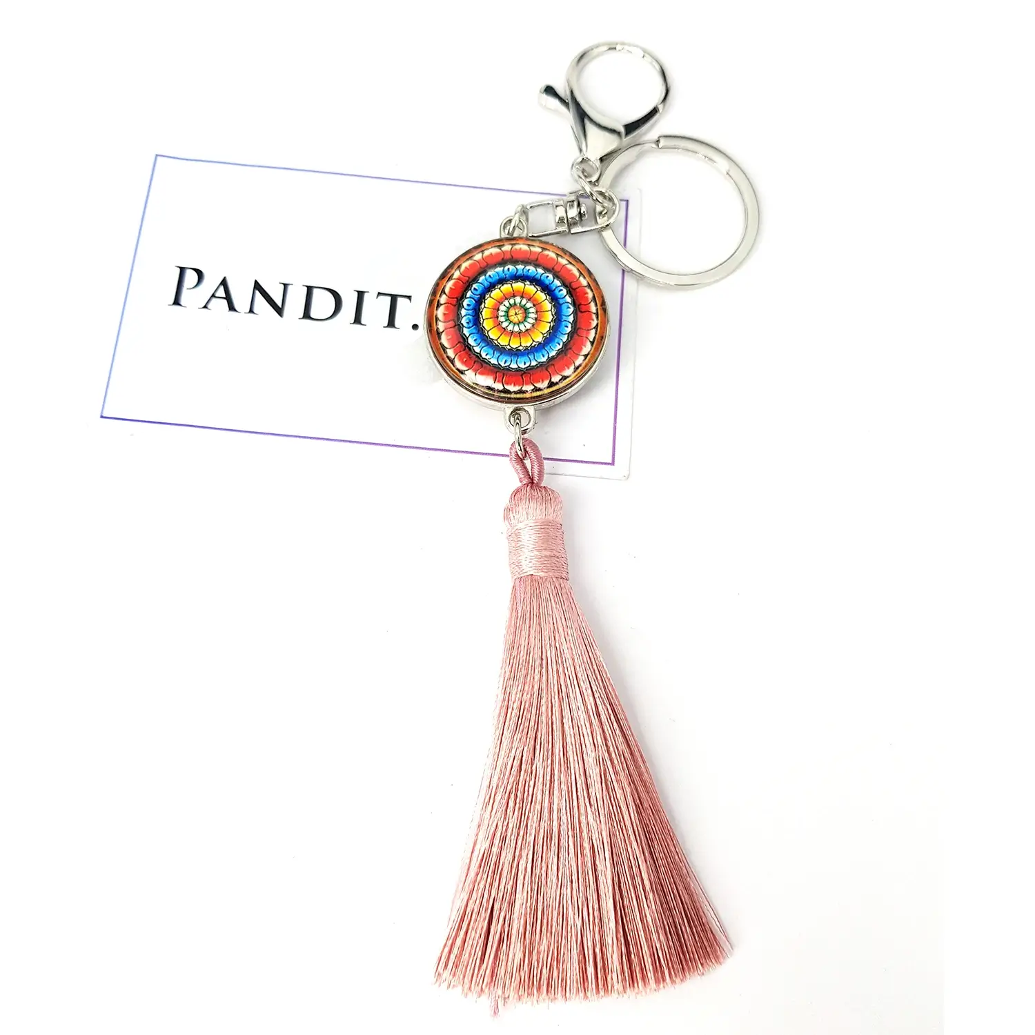 Mandala Dot Art Keychain - Image 17