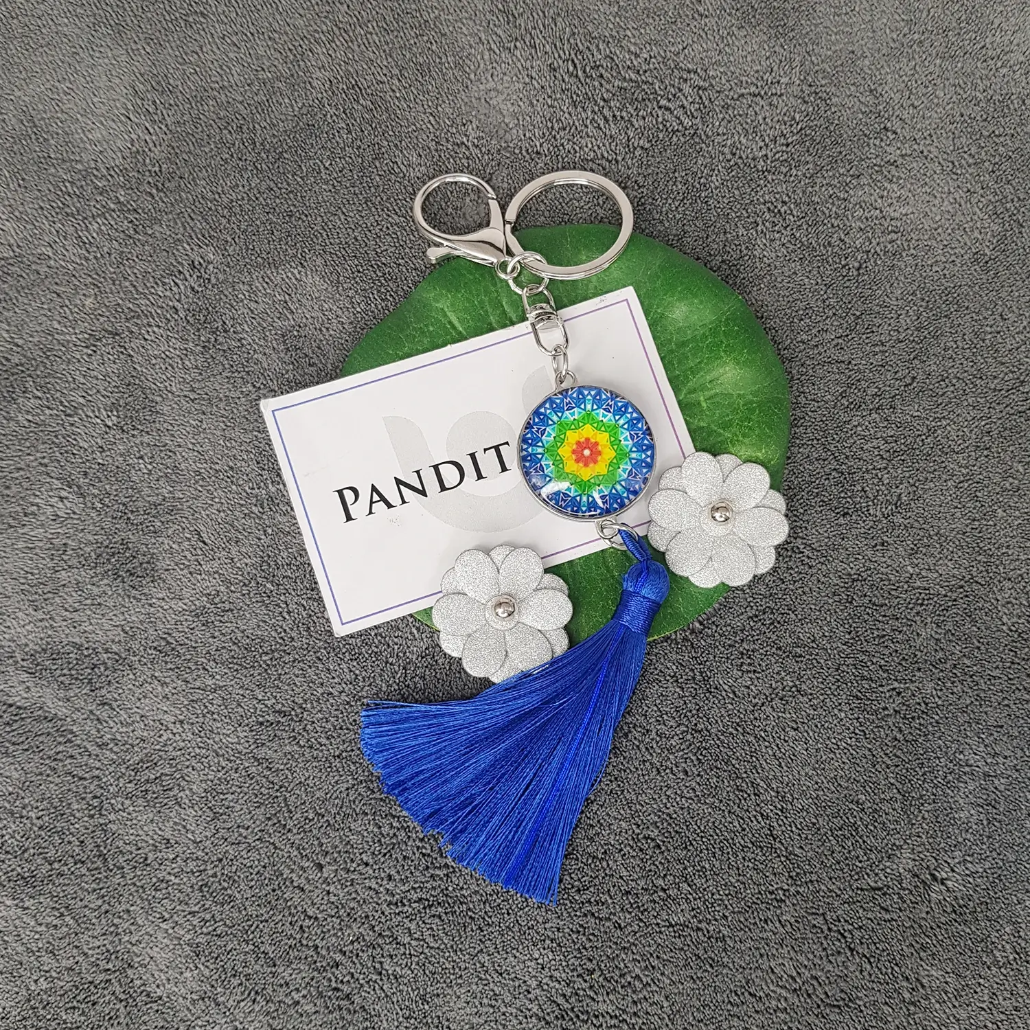 Mandala Dot Art Keychain - Image 20