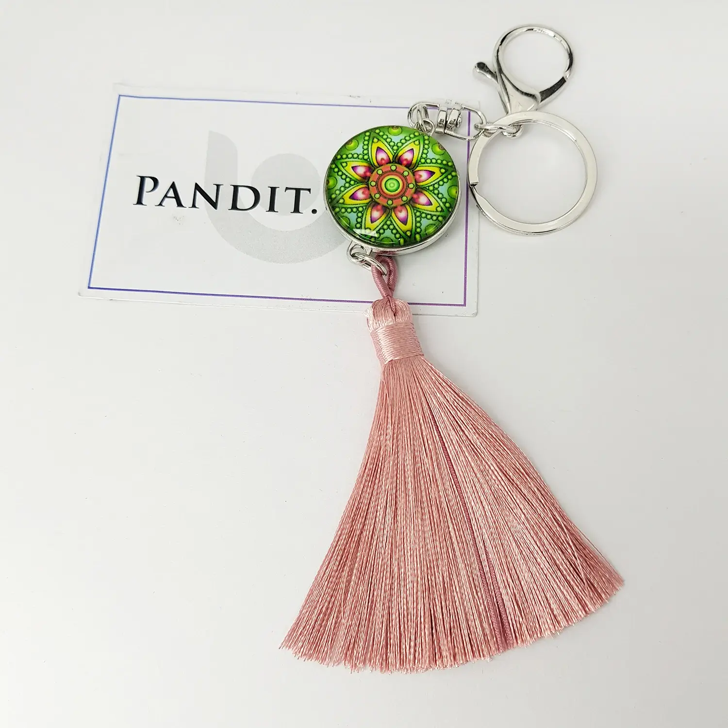 Mandala Dot Art Keychain - Image 23