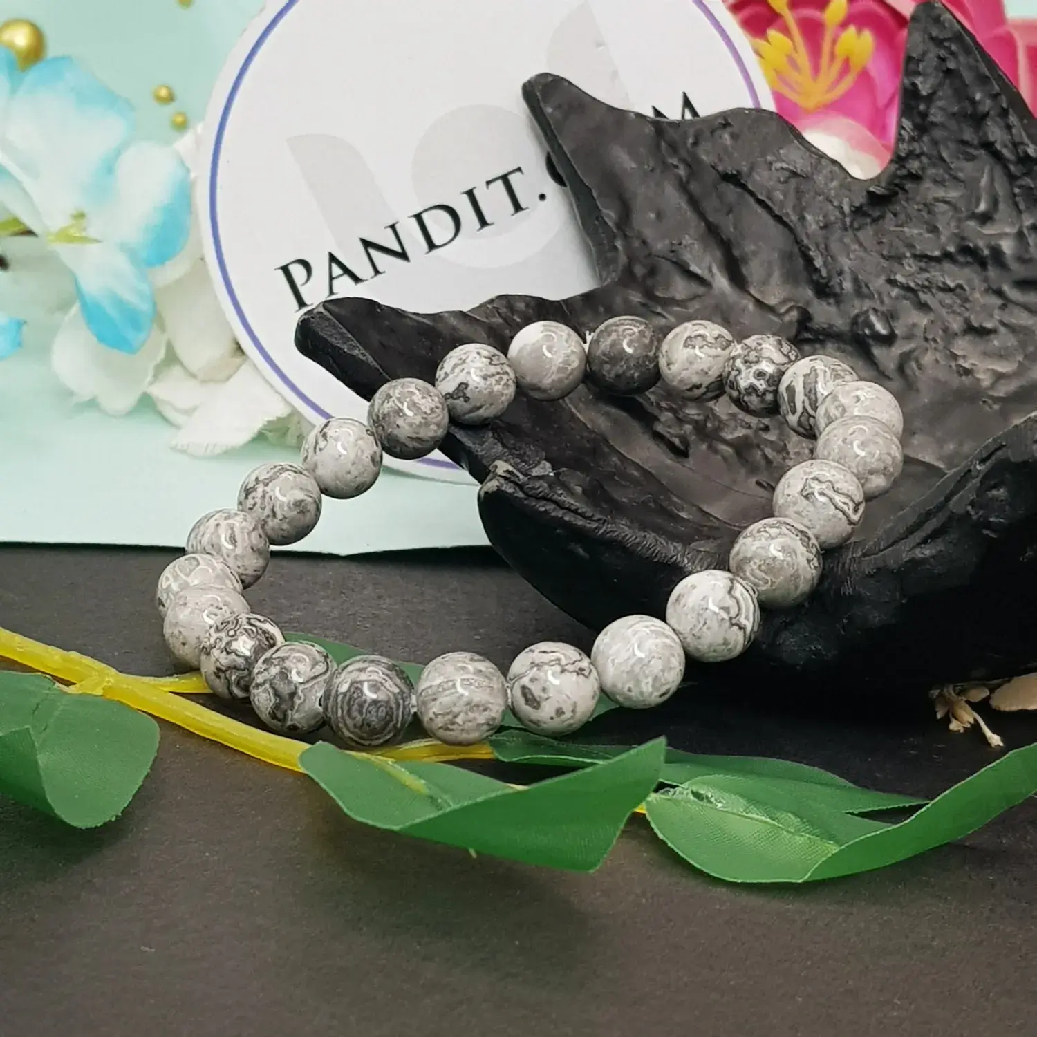 Map Stone Bracelet - For Stability in Career & Relationships