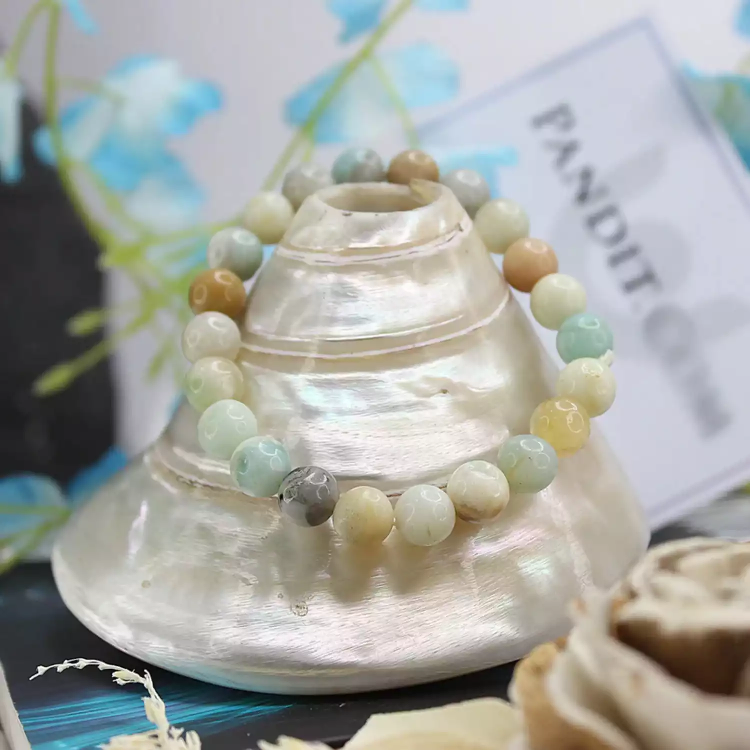 Max Amazonite Bracelet - For Emotional Balance & Intuition - Image 2