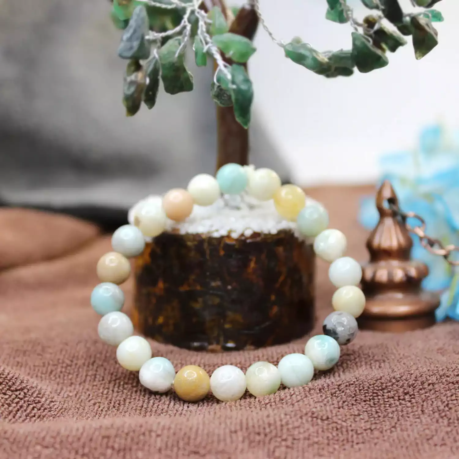Max Amazonite Bracelet - For Emotional Balance & Intuition - Image 4