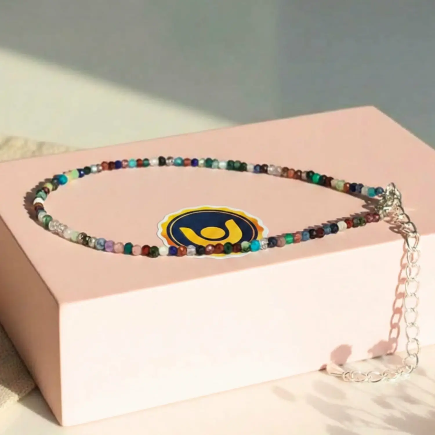 Mix Gemstone Anklet